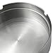 Ashtray, Newness Stainless Steel Tabletop Decoration Unbreakable Home Ashtray with Detachable Rotating Lid, Small Size
