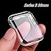 Apple Watch 3 Case, Smilelane iwatch Screen Protector All-around 0.3mm Ultra-thin Soft Transparent Cover For Apple Watch Series 3 38mm
