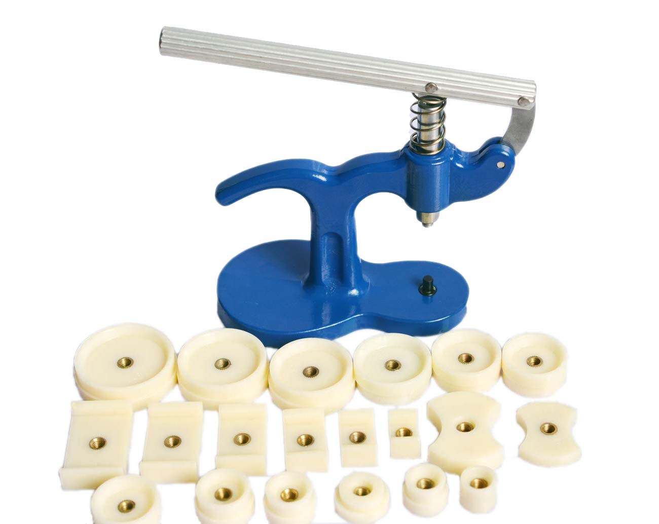 LLF Watch Back Case Press Presser Closer with 20 Dies Watch Repair Tools Kit