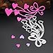 Metal Cutting Dies Heart Paper Cutting Dies Stencil Frame Metal Template DIY Card