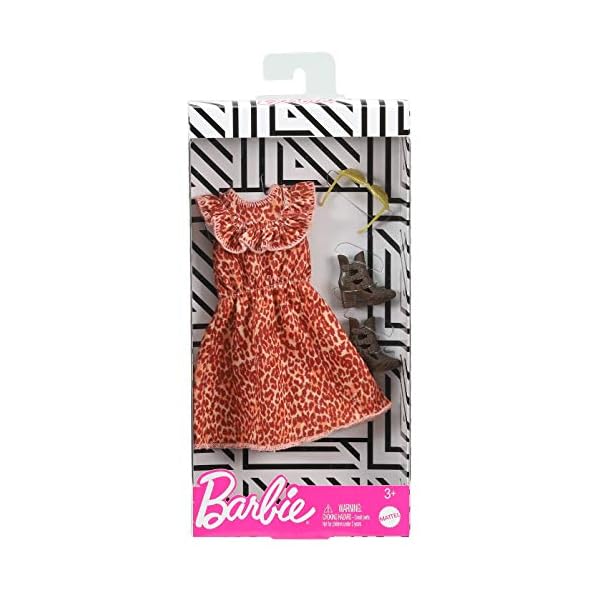 Barbie Mattel GHW89 Animal Print Set | Mode Puppe – Bild 3