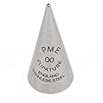 PME Seamless Stainless Steel Supatube Decorating Tip Writer No. 00, Standard, Silver