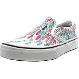 Vans Kids Classic Slip-On (Glow Check) Skate Shoe