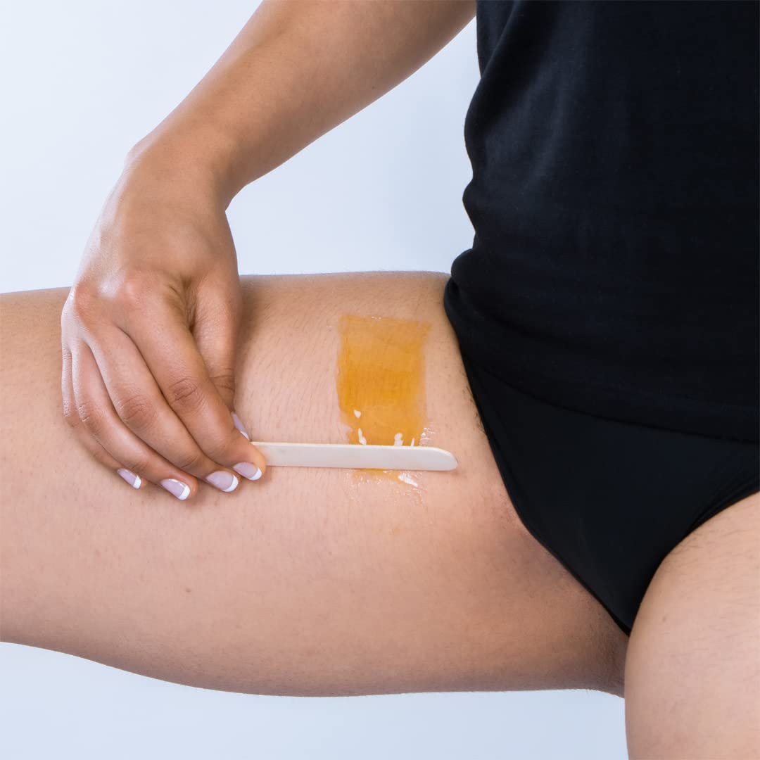 Parissa Legs & Body Warm Wax Kit | Salon-Style Microwavable Wax for Coarse Hair Removal on Face & Body | Vegan | At-Home Hair Removal Kit | 150ml (5 Fl Oz)