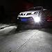 2PCS 1500 Lumens Super Bright H10 9145 9140 9045 9040 LED Fog Light Bulbs with Projector for Fog or DRL Light, 33 SMD Bright White 6000k