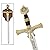 Sword of King Solomon Templar Medieval Replicated Black