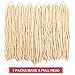 7 Packs Dreadlocs Faux Locs Hair Extensions Straight Goddess Locs 18 Inch Synthetic Crochet Hair Soft Crochet Braids (18 Inch, 613#)
