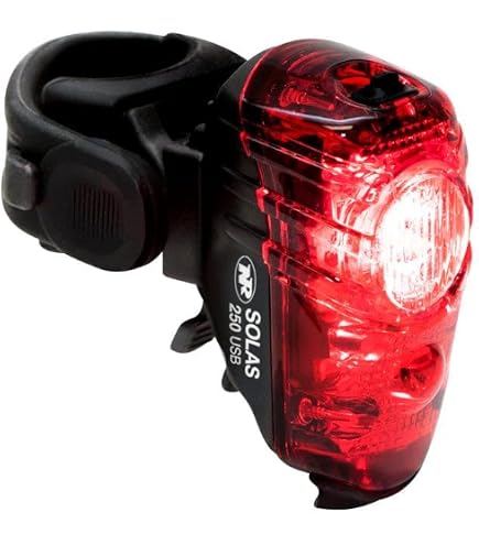 Amazon.com : NiteRider Omega 330 Lumens USB Rechargeable Bike Tail
