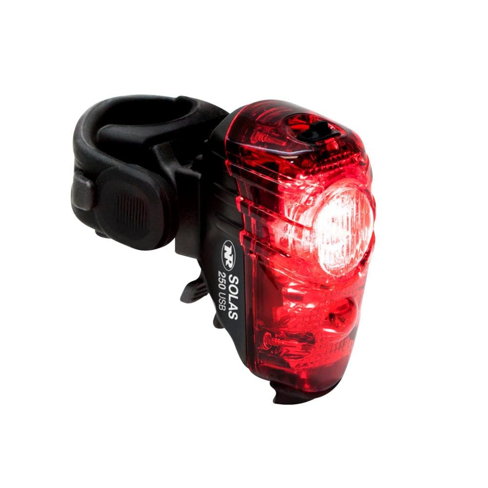 NITERIDER Unisex Adult Solas 250 Rear Light - Black, One Size