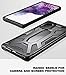 Poetic Affinity Series Designed for Samsung Galaxy S20 Plus/Galaxy S20+ Clear Case, Rugged Lightweight Military Grade Hybrid Protective Bumper Cover, Black/Clear