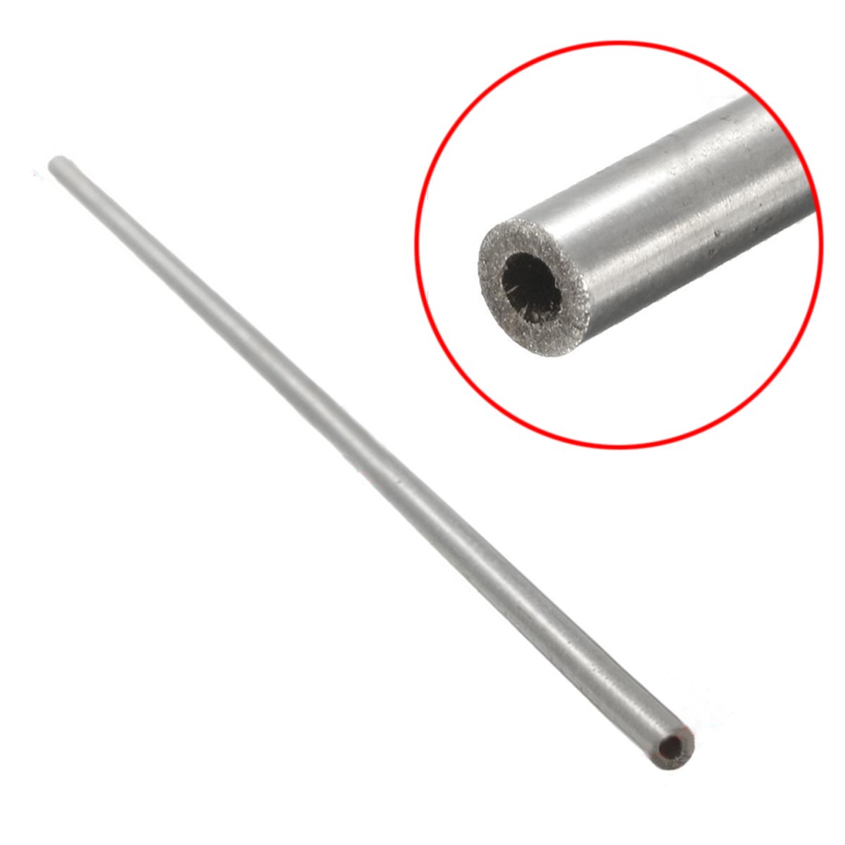 1 x 304 Stainless Steel Capillary Tube OD 4 mm ID 2 mm Length 250 mm