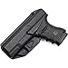 Tulster IWB Profile Kydex Holster in Right Hand fits: Glock Glock 29 / 29sf / 30 / 30sf | Inside The Waistband Appendix Concealed Carry