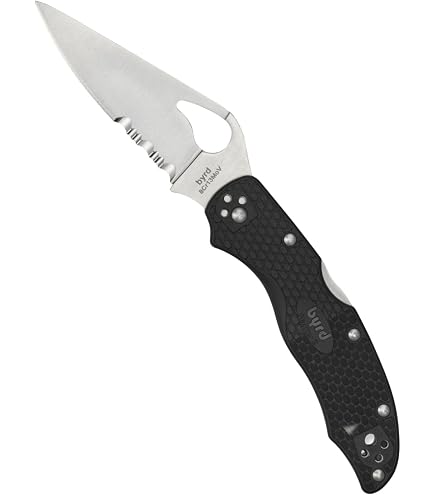 Amazon.com: Byrd by Spyderco Harrier 2 Folding Pocket Knife with 