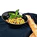 G.E.T. B-788-BK Angled Cascading Serving Bowl for Salads, Rice and Dessert, 16 Ounce / 8
