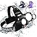 DanForce Headlamp. USB Rechargeable LED Head Lamp. Ultra Bright CREE 1080 Lumen Head Flashlight + Red Light. HeadLamps for Adults, Camping, Outdoors & Hard Hat Work. Zoomable IPX45 Headlight