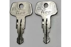 GENERIC Ford Trucks Boxlink Cleat Lock Key, 2 S06 Keys (SO6), Silver, S01 Thru S20 Series Keys, New and Replaceable Keys, 2 SO6 Keys (S06), Fits Ford F150, Ford F250, Ford F350 Model Trucks