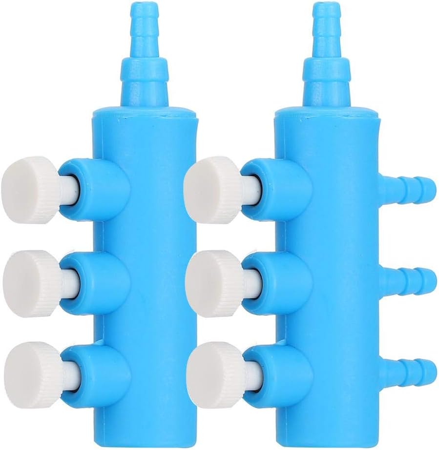 2 Pcs Fish Tank Air Splitter