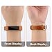 Vancle Fitbit Alta (HR) Band / Fitbit Alta HR 2017 Leather Wristband Adjustable Replacement Accessories Strap with Buckle for Fit bit Alta (Orange Brown)