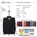 5 Cities Hand Luggage, Black, 55cm