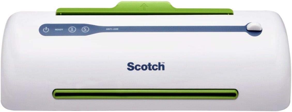 Scotch TL906 Thermal Laminator, Never Jam Technology Automatically Prevents Misfed Items, 2 Roller System, 9 inch : Laminating Machines : Office Products