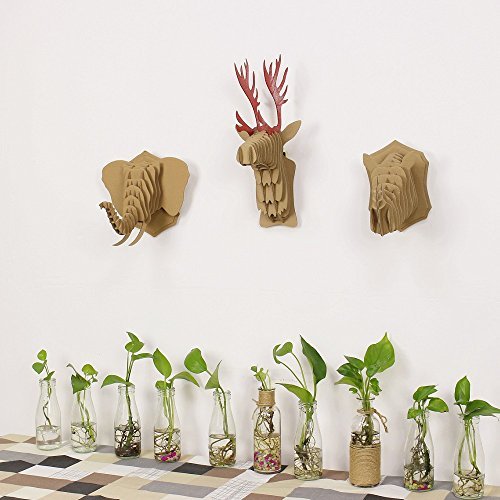 I\'m Charmer Cardboard Art Deer Head Wall Plaque