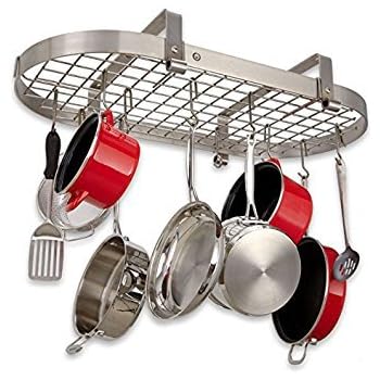 Amazon.com: Enclume Premier Low Ceiling Oval Pot Rack ...