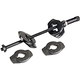 OTC 7045B Front Coil Spring Compressor - Compatible with Most Late-Model Rear Wheel Drive Domestic Vehicles with Coil Springs Between the Upper and Lower Control Arms, Black