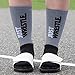 Just Wrestle Printed Mid Calf Socks | Wrestling Socks by ChalkTalkSPORTS | Large | Gray