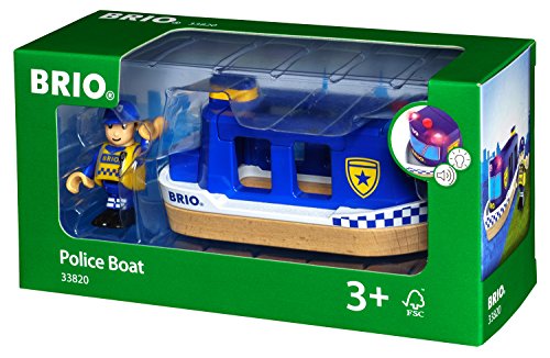 BRIO World 33820 - Polizeiboot mit Licht und Sound – Bild 2