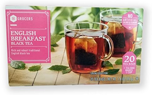 SE Grocers Black Tea 20 Count (English Breakfast)