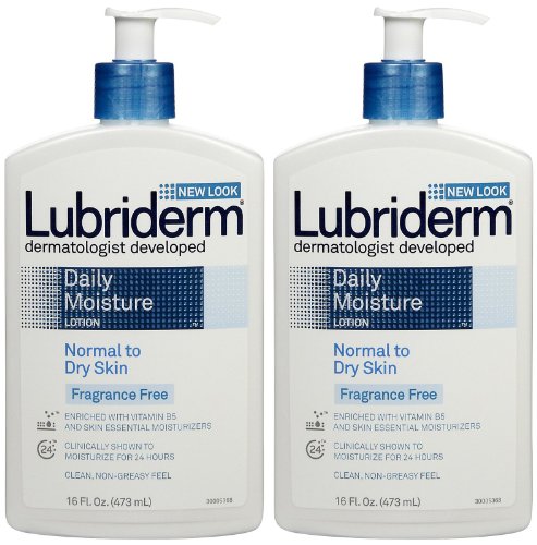 Lubriderm daily moisture lotion - fragrance free - 16 o…