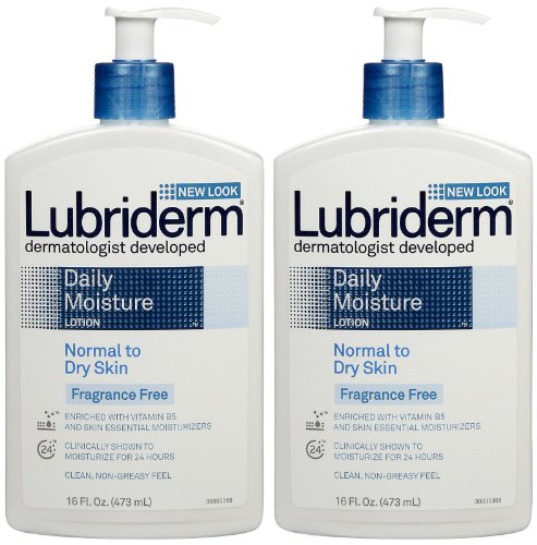 Lubriderm Daily Moisture Lotion - Fragrance Free - 16 oz - 2 pk