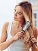 Round Barrel Ceramic Hair Brush - Natural Boar Bristles for Volumizing, Blow-Drying, Curling, Shine, Straigthening - Anti Frizz and Static - Ergonomic Travel Friendly - 1.5 inch - Get Amazing Hair Now