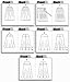 BUTTERICK PATTERNS B4686 Misses' Skirt, Size AA (6-8-10-12)