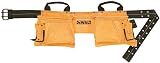 DEWALT DG5372 Carpenter's Suede Apron Tool Belt 12 Pocket Work Pouch view 2