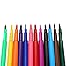 Shinehalo 12pcs Washable Watercolor Markers Pen Set, Color Pen Set Line Drawing Pen Point Markers for Electric Spray Paint Pen Spray Art, Painting Air Marker Sprayer Set