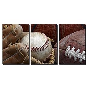 Close Up Shot of Well Worn Baseball in...