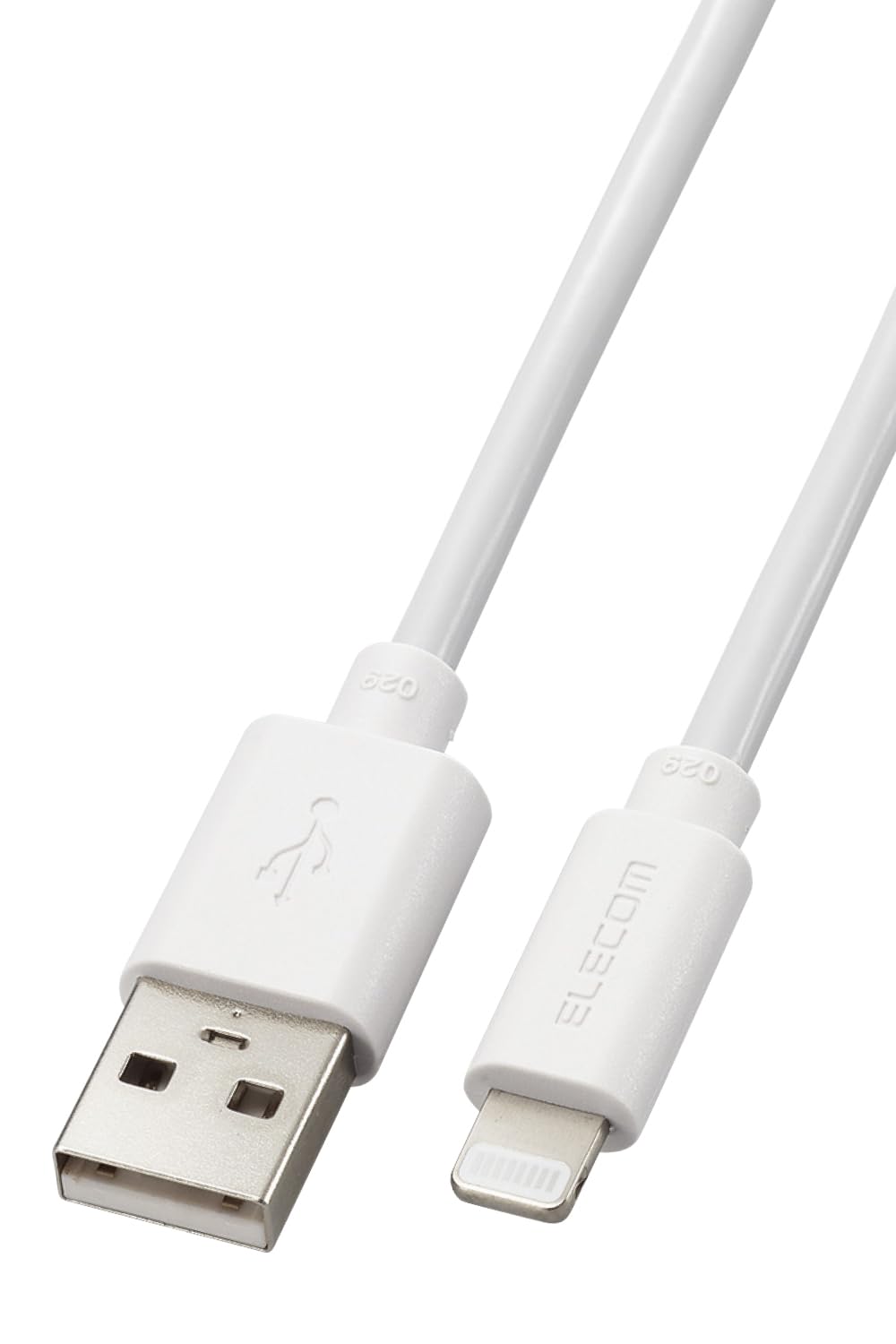 ELECOM MPA-UALEC20WH Lightningケーブル 2m ホワイト エレコムの商品画像