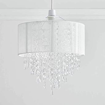 white lamp shade wilko