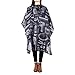 Anself Haircut Apron Hairdressing Gown Cape Hair Design Cut Salon Hairstylist Barber Nylon Cloth Wrap Protect (Style 1)