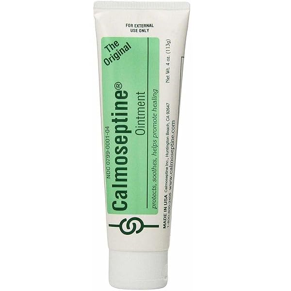 CALMOSEPTINE OINTMENT TUBE, 4 OUNCE