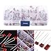 WINGONEER 10nF to 470nF Metallized Polyester Film Capacitors Assortment Kit, 10nF 22nF 33nF 39nF 47nF 100nF 150nF 220nF 330nF 470nF - 100pcs