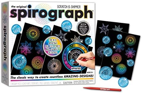 spirograph scratch and sparkle
