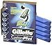 Gillette Sensor 2 Plus Disposable Razor, 5 Count