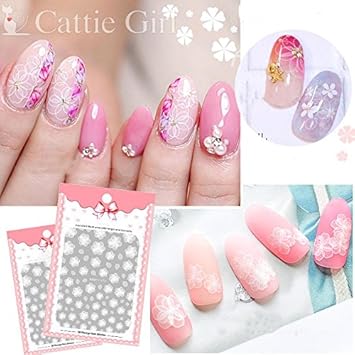 Amazon Co Jp 1シート 白い 半透の花 レース フラワー 薔薇 ローズ