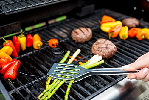 Westmark Germany 2-in-1 Detachable Double Spatula and Tongs (Silver)