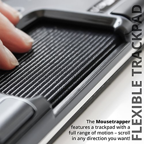 Mousetrapper Advance 2.0 Ergonomic USB Trackpad with 6 Customizable