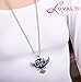 Blue Owl Pendant Necklace - Perfect Jewelry Gift