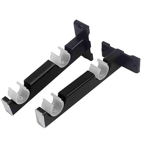 Buy Hai Rotating 90 Degree Curtain Rod Holders Double Curtain