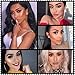 Miss Kiss Real 3d Mink Lashes Natural Look, Curly Fluffy False Eyelashes Strip, Soft Cat Fake Eye Lash Can be Reused for Women 1 Pair 12mm Length